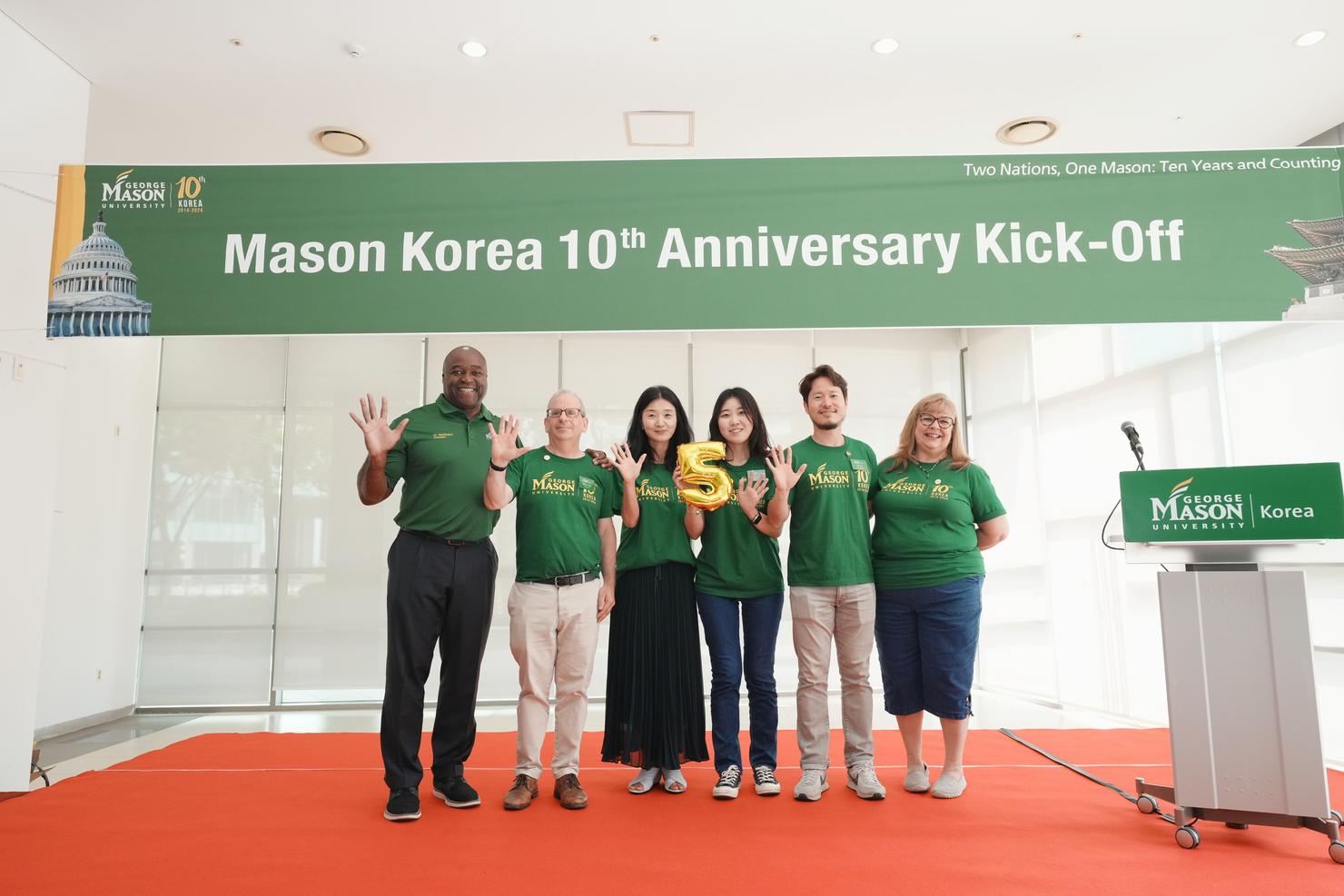 Mason Korea employees with 5 years of service