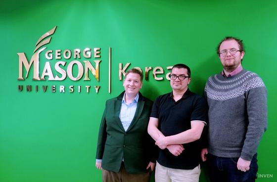 Mason Korea’s Computer Game Design Professors John P. Doran, John David McGrew, and James Broderick recently interviewed with Korea’s leading gaming news outlet, Inven. 